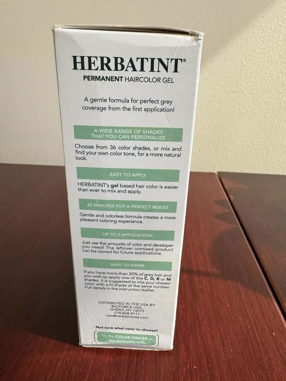 Herbatint Permanent Haircolor Gel 5R Light Copper Chestnut